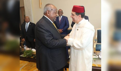 Nasser Bourita représente SM le Roi à la cérémonie d’investiture du président djiboutien