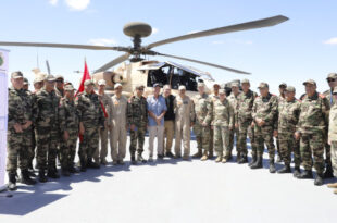 FAR | Cérémonie de réception du 2e lot d’hélicoptères de combat Apache AH-64E
