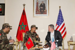L’Inspecteur Général des FAR s’entretient avec le Secrétaire à l’armée de terre des États-Unis