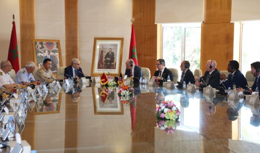 M. Loudyi reçoit une délégation du Congrès américain conduite par M. Trent Kelly en visite de travail au Maroc