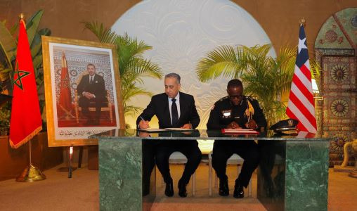 Maroc-Liberia | Signature d’un MoU pour le renforcement de la coopération sécuritaire