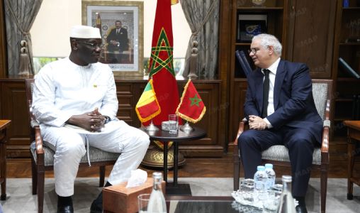 M. Nizar Baraka s’entretient avec le ministre malien de l’Énergie et de l’Eau