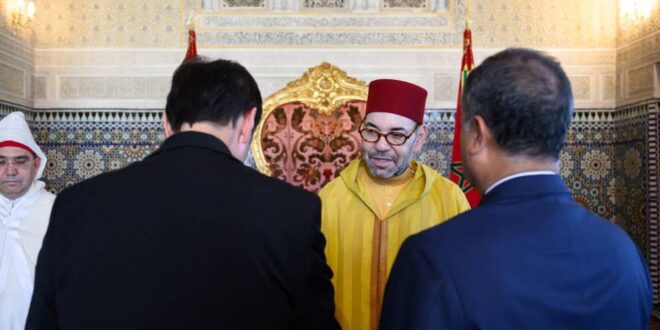 Sa Majesté le Roi Mohammed VI reçoit au Palais Royal de Rabat plusieurs ambassadeurs étrangers