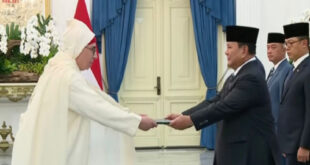 L’Ambassadeur de SM le Roi en Indonésie présente ses lettres de créance au Président Prabowo Subianto