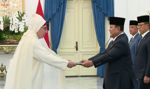 L’Ambassadeur de SM le Roi en Indonésie présente ses lettres de créance au Président Prabowo Subianto
