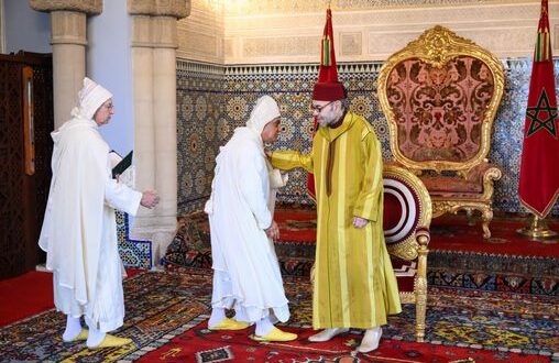 Sa Majesté le Roi Mohammed VI reçoit les membres nommés à la Cour Constitutionnelle