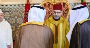 SM le Roi Mohammed VI reçoit au Palais Royal de Rabat, plusieurs ambassadeurs étrangers