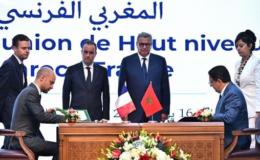15e RHN Maroc-France | Signature de plusieurs accords de coopération et de partenariat