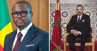 Le Président de la République du Bénin transmet à SM le Roi ses salutations fraternelles et exprime sa volonté de renforcer les relations bilatérales avec le Maroc