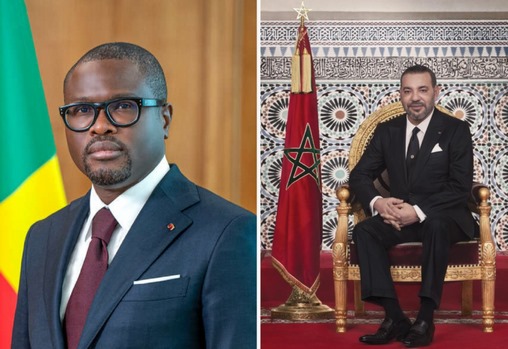 Le Président de la République du Bénin transmet à SM le Roi ses salutations fraternelles et exprime sa volonté de renforcer les relations bilatérales avec le Maroc