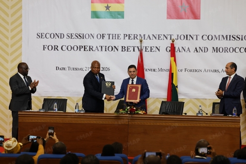Le renforcement de la coopération économique et d’investissement au menu des discussions des ministres des Affaires étrangères du Maroc et du Ghana