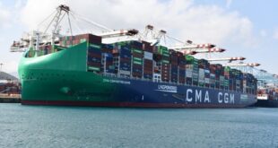 Tanger Med | Escale du CMA CGM NOTRE DAME, l’un des plus grands porte-conteneurs au monde