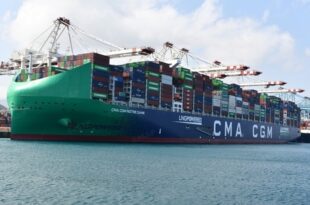 Tanger Med | Escale du CMA CGM NOTRE DAME, l’un des plus grands porte-conteneurs au monde