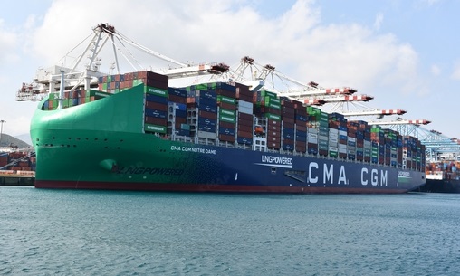Tanger Med | Escale du CMA CGM NOTRE DAME, l’un des plus grands porte-conteneurs au monde