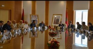 M. Loudyi reçoit le Conseiller militaire supérieur britannique pour le Moyen-Orient et l’Afrique du Nord