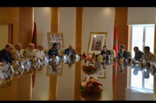 M. Loudyi reçoit le Conseiller militaire supérieur britannique pour le Moyen-Orient et l’Afrique du Nord