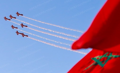 Fête du Trône | Les FAR organisent des shows aériens et des sauts d’exhibition en parachutes