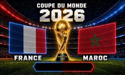 Mondial 2026 (1/4 de finale) | Le Maroc s’incline face à la France (2-0)