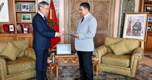 M. Bourita reçoit le conseiller du Président de la République de Roumanie, porteur d’un message adressé à SM le Roi