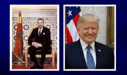 Message de félicitations de SM le Roi au Président américain Donald Trump à l’occasion de la fête nationale des États-Unis