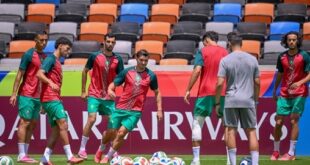 Mondial | Le Maroc effectue son dernier entraînement avant le Canada avec le retour de Chadi Riad