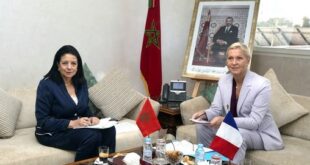 15ᵉ RHN Maroc-France | Mme Seghrouchni s’entretient avec son homologue Mme Le Hénanff