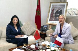 15ᵉ RHN Maroc-France | Mme Seghrouchni s’entretient avec son homologue Mme Le Hénanff