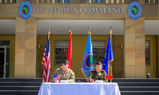 L’Inspecteur Général des FAR effectue une visite de travail au siège de l’US AFRICOM à Stuttgart