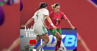 CAN féminine Maroc 2026 | Victoire des les Lionnes de l’Atlas face à l’Algérie (1-0)