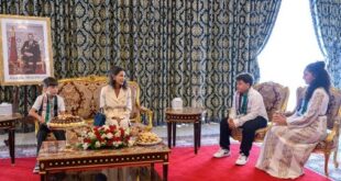 SAR la Princesse Lalla Meryem reçoit les enfants maqdessis au Palais des Hôtes Royaux à Rabat