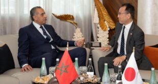 M. Hammouchi reçoit l’ambassadeur extraordinaire et plénipotentiaire du Japon à Rabat