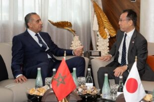 M. Hammouchi reçoit l’ambassadeur extraordinaire et plénipotentiaire du Japon à Rabat