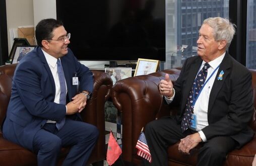 Joe Wilson salue le leadership africain de SM le Roi et celui du Président Trump en faveur de la souveraineté du Maroc sur son Sahara