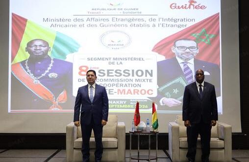 Le Maroc et la Guinée réaffirment leur volonté d’imprimer un nouvel élan au partenariat stratégique entre les deux pays