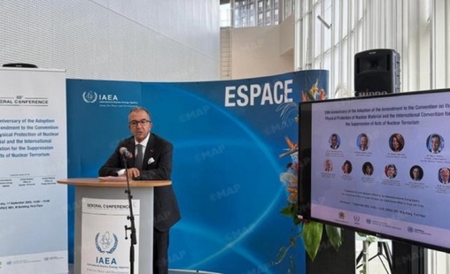 Le Maroc renforce son engagement pour la sécurité nucléaire et les applications pacifiques de l&rsquo;atome