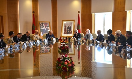 Visite de travail au Maroc d’une délégation du Congrès américain conduite par le Congressman Mike Rogers