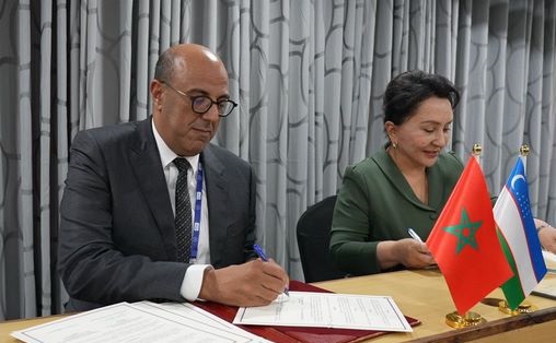 153e AG de l'UIP | Signature d'un MoU entre la Chambre des conseillers et le Sénat ouzbek