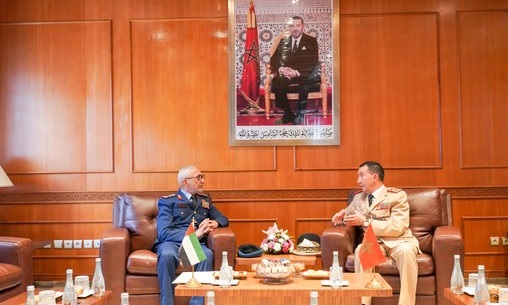 L’Inspecteur Général des FAR reçoit le Chef d’État-Major des Forces Armées des Émirats Arabes Unis