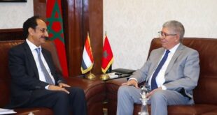 Le Président de la Chambre des représentants reçoit l’ambassadeur du Yémen au Maroc