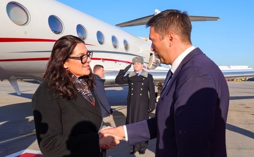 Moscou | Arrivée de Mme El Mansouri pour représenter Sa Majesté le Roi au 3e Sommet Russie-Afrique