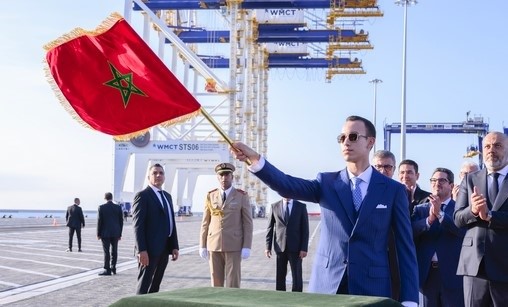 Nador West Med | SAR le Prince Héritier Moulay El Hassan lance les opérations du premier terminal à conteneurs