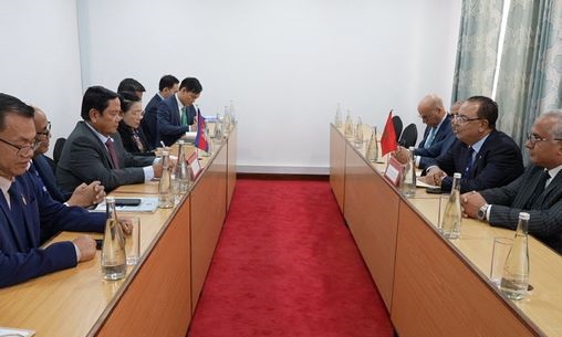 153e AG de l&rsquo;UIP | Entretiens maroco-cambodgiens sur le renforcement de la coopération parlementaire